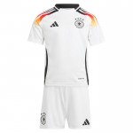 Günstige Fußballtrikots Deutschland Kinder Heimtrikot EURO 2024 Kurzarm